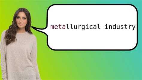 Metalurgia (Inglés